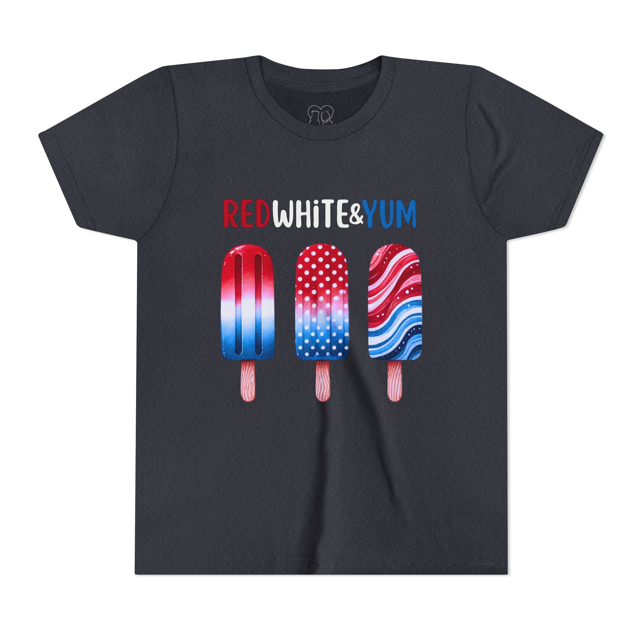 Kids "Red White & Yum" Short Sleeve Tee