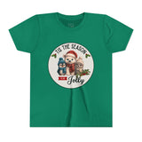 "Tis The Season to be Jolly" Kids Short Sleeve Tee