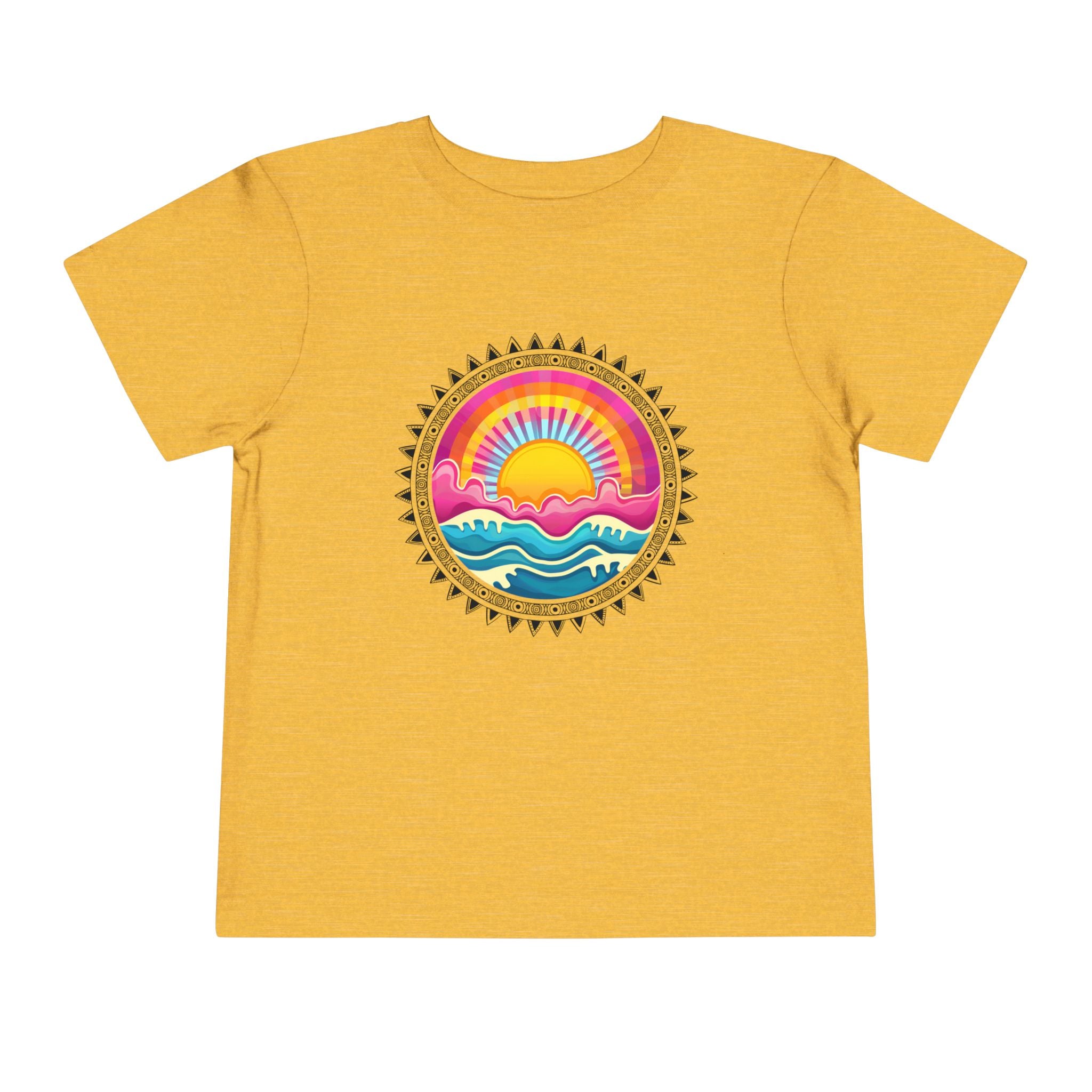 Toddler "Pacific Sunrise" Short Sleeve Tee
