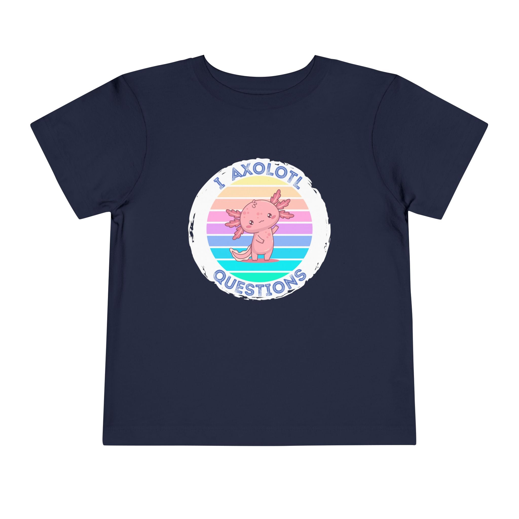 "Axolotl Questions" Toddler Short Sleeve Tee
