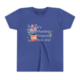 Kids "Sow Joy" Flower Pot Kids Short Sleeve Tee