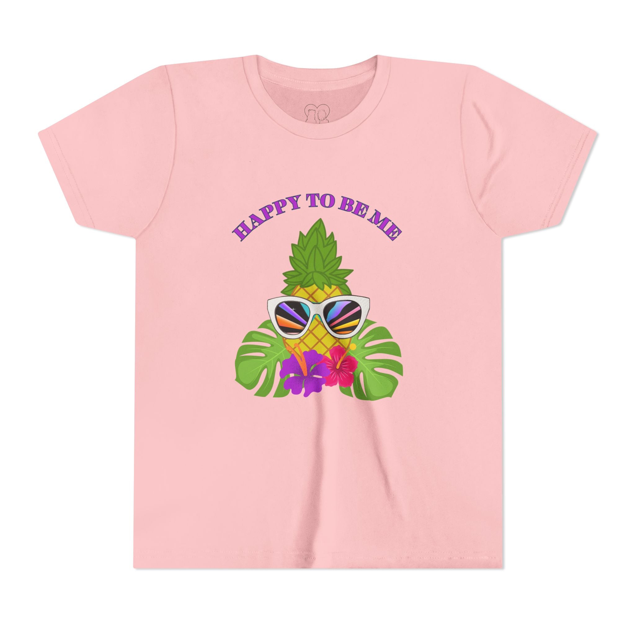 Kids "Happy to be Me" Short Sleeve Tee