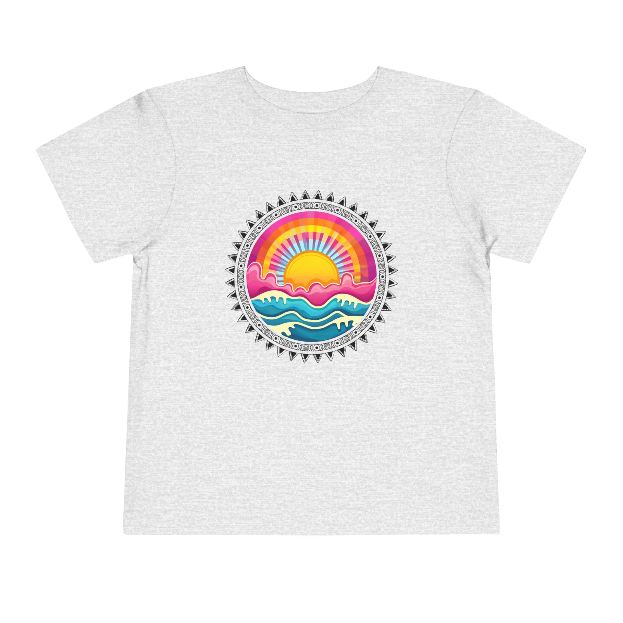 Toddler "Pacific Sunrise" Short Sleeve Tee