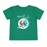 Toddler "Best Buds" Deco Green Short Sleeve Tee