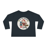 "Tis The Season to be Jolly" Toddler Long Sleeve Shirt