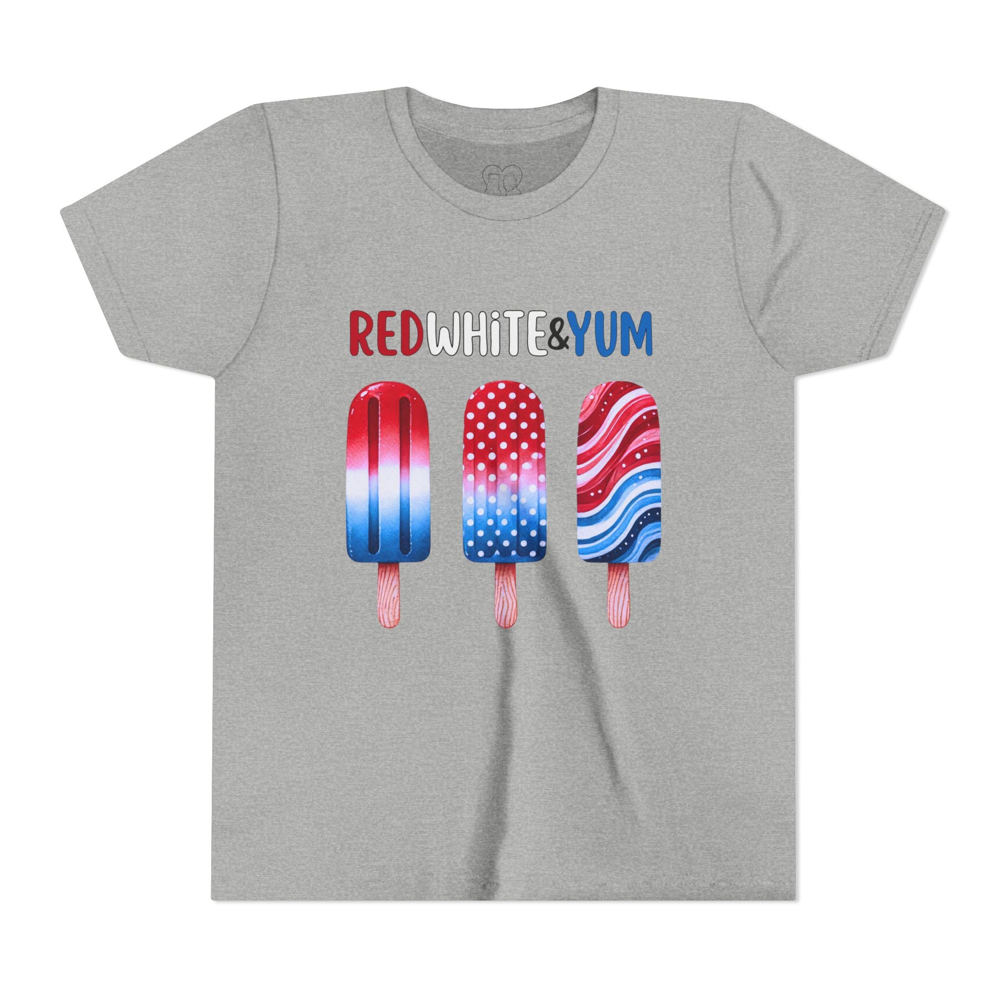 Kids "Red White & Yum" Short Sleeve Tee