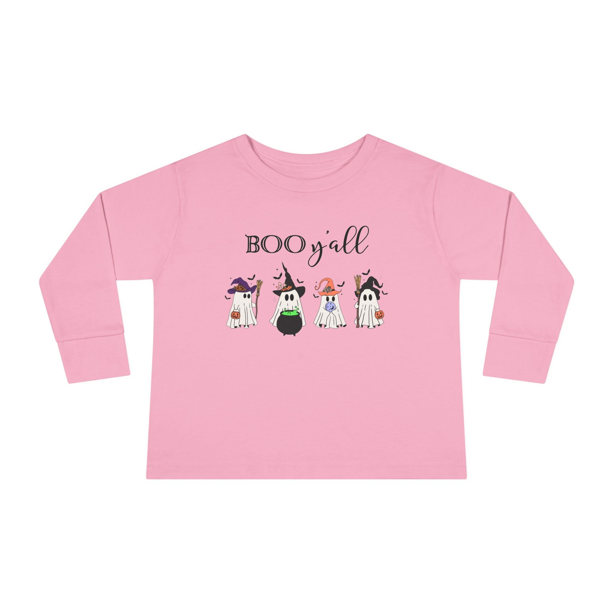 Toddler "Boo Y'all" Long Sleeve Tee