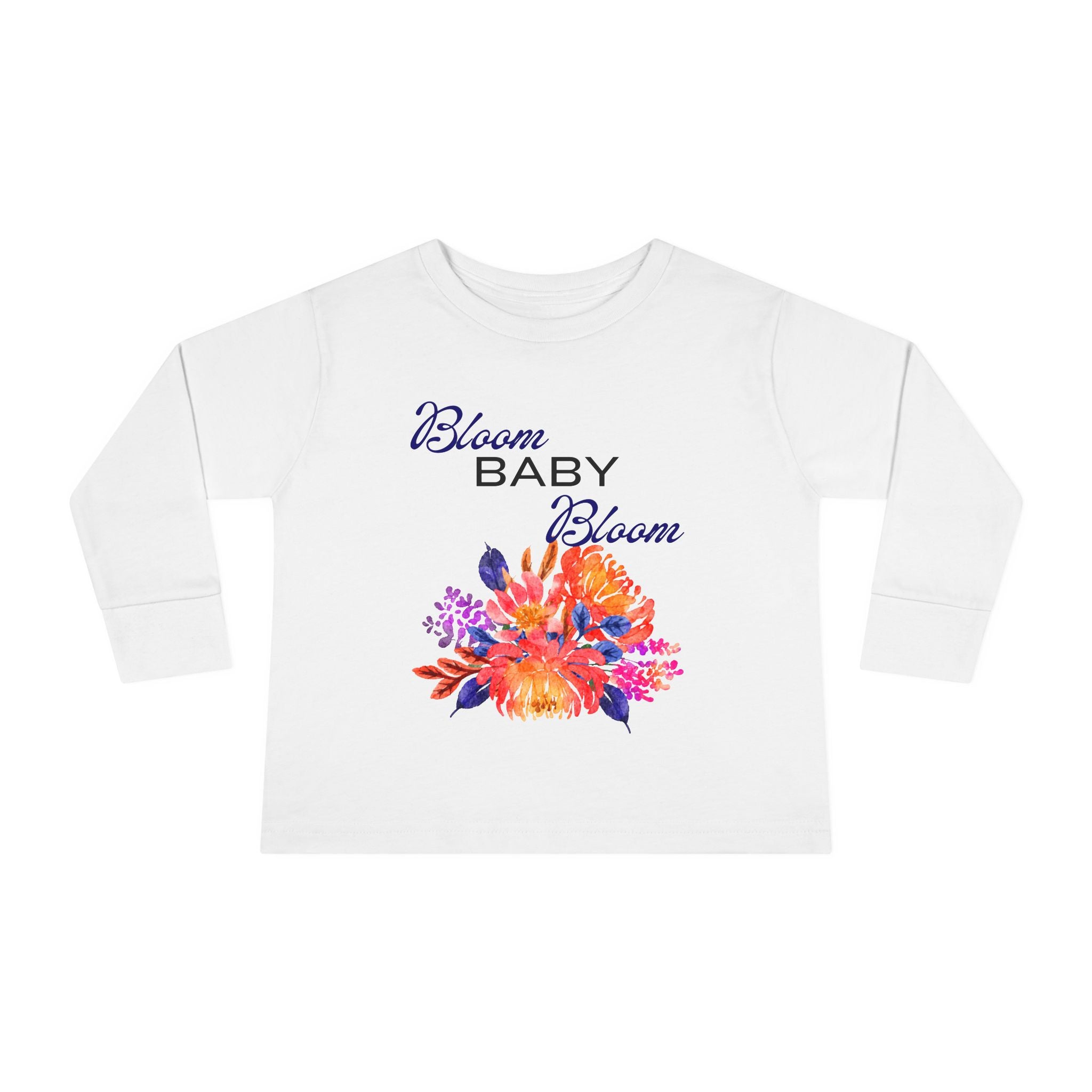Toddler "Bloom Baby" Spring Floral Long Sleeve Tee