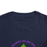 Toddler "Happy To Be Me" Short Sleeve Tee