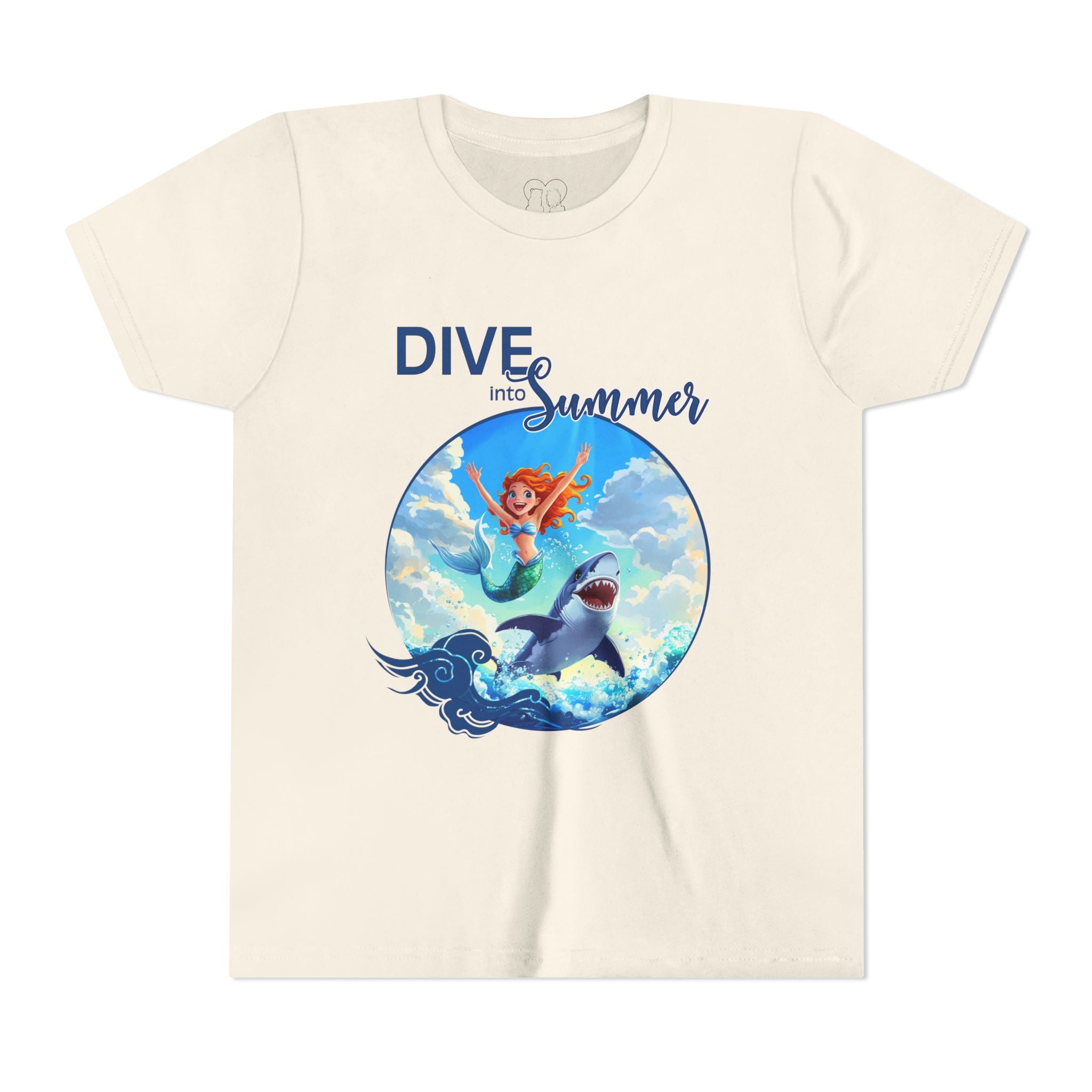 Kids "Mermaid Dive" Short Sleeve Tee