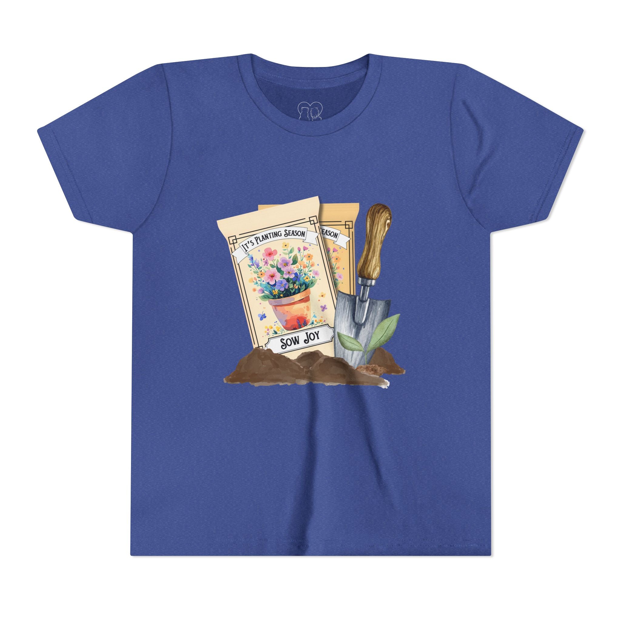 Kids "Sow Joy" Seed Packet Short Sleeve Tee