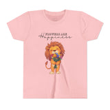 Kids "Flowers are Happiness" LEO Short Sleeve Tee