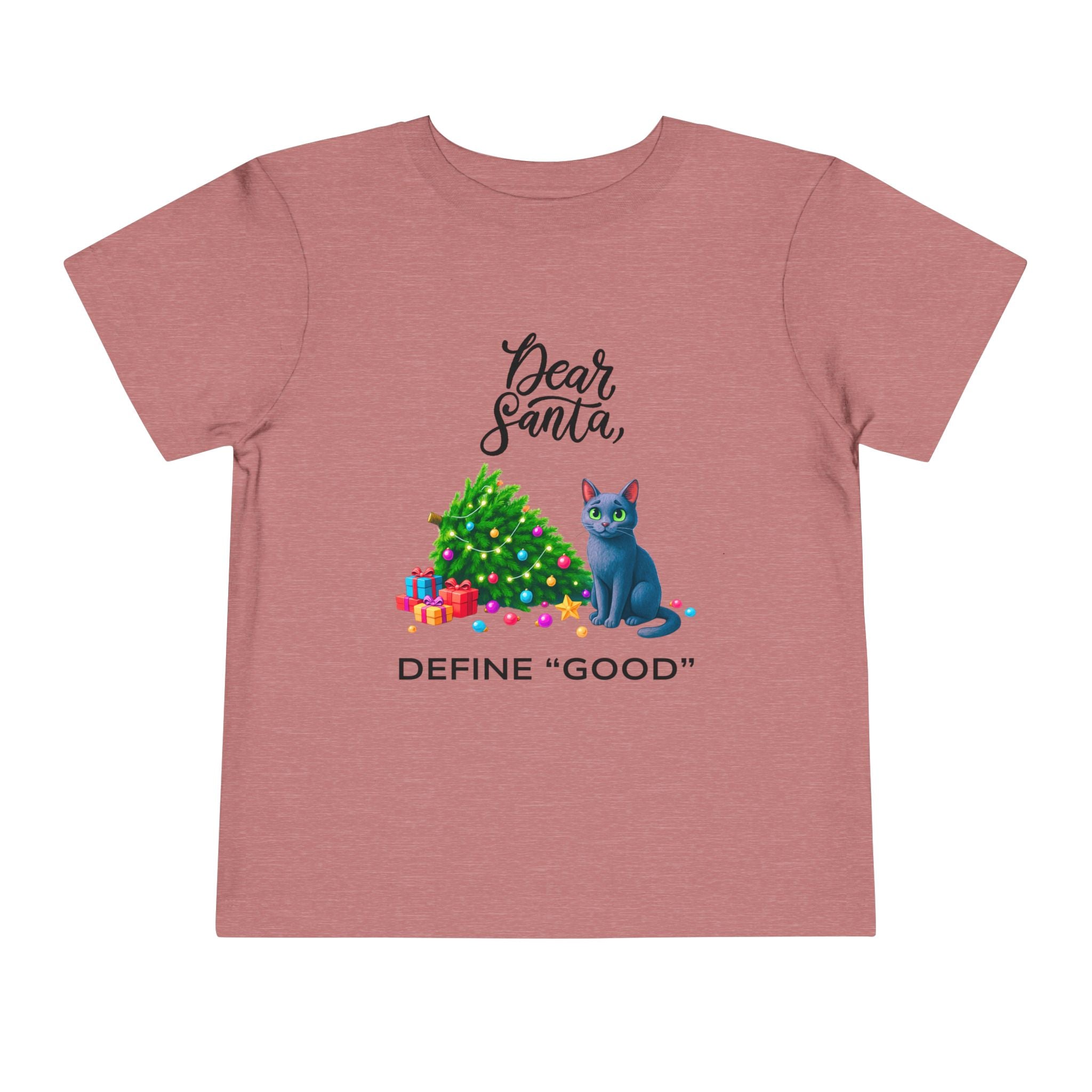 "Dear Santa" Toddler Short Sleeve Tee