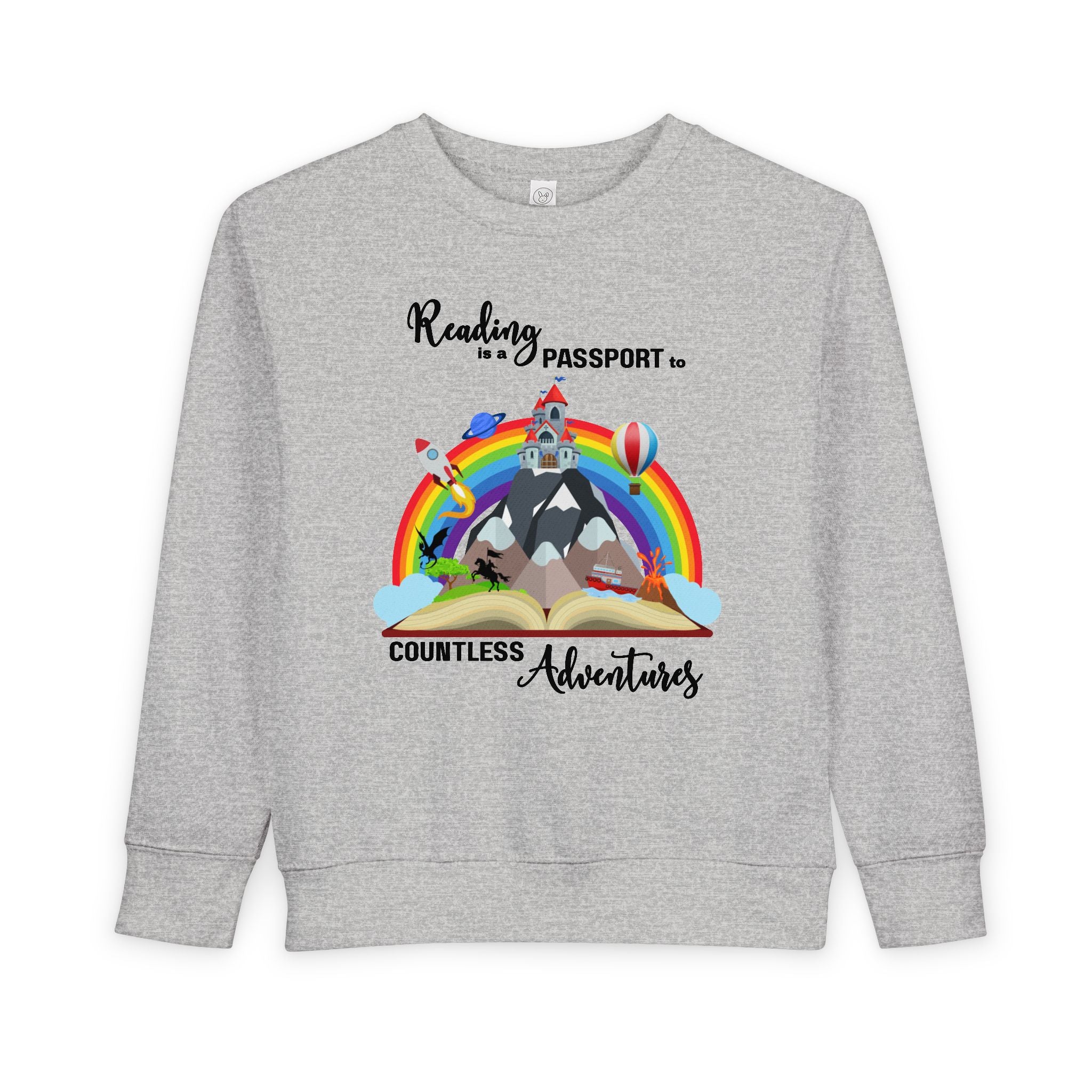 Toddler "Reading" Sweatshirt