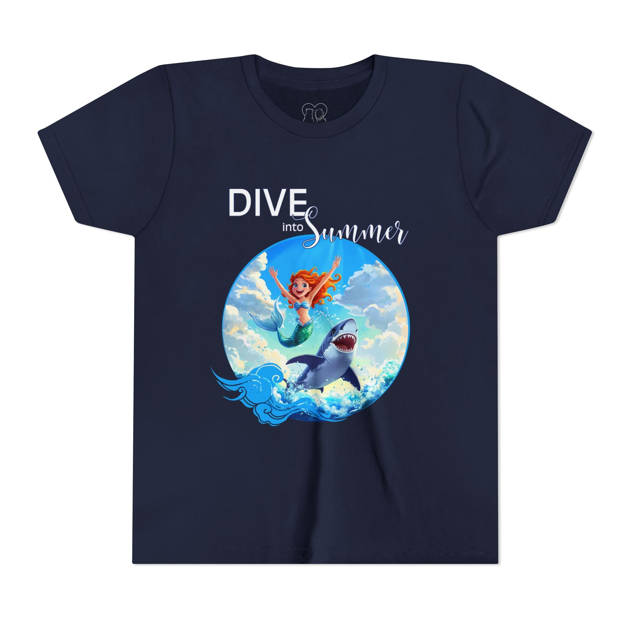 Kids "Mermaid Dive" Short Sleeve Tee