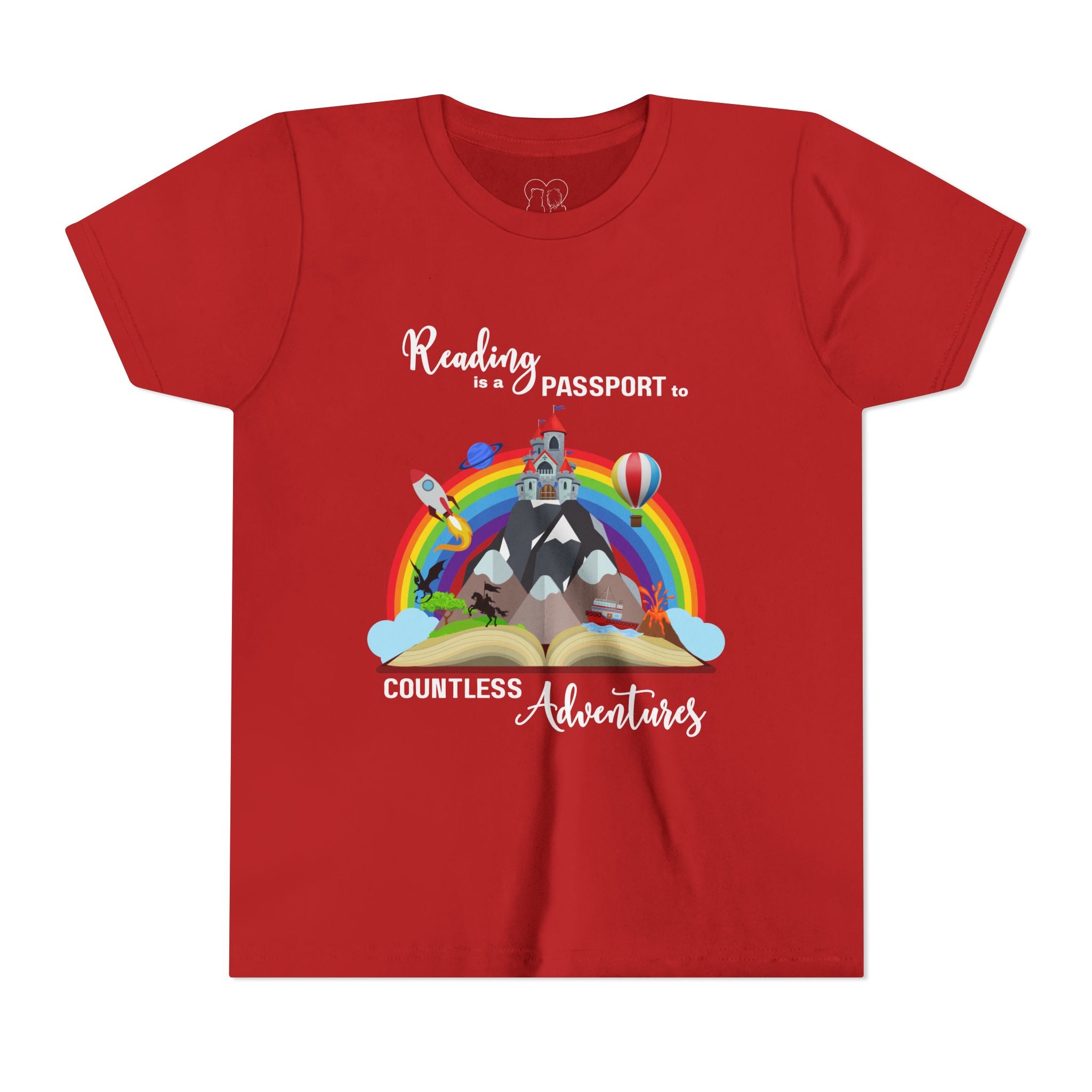 Kids "Reading" Short Sleeve Tee