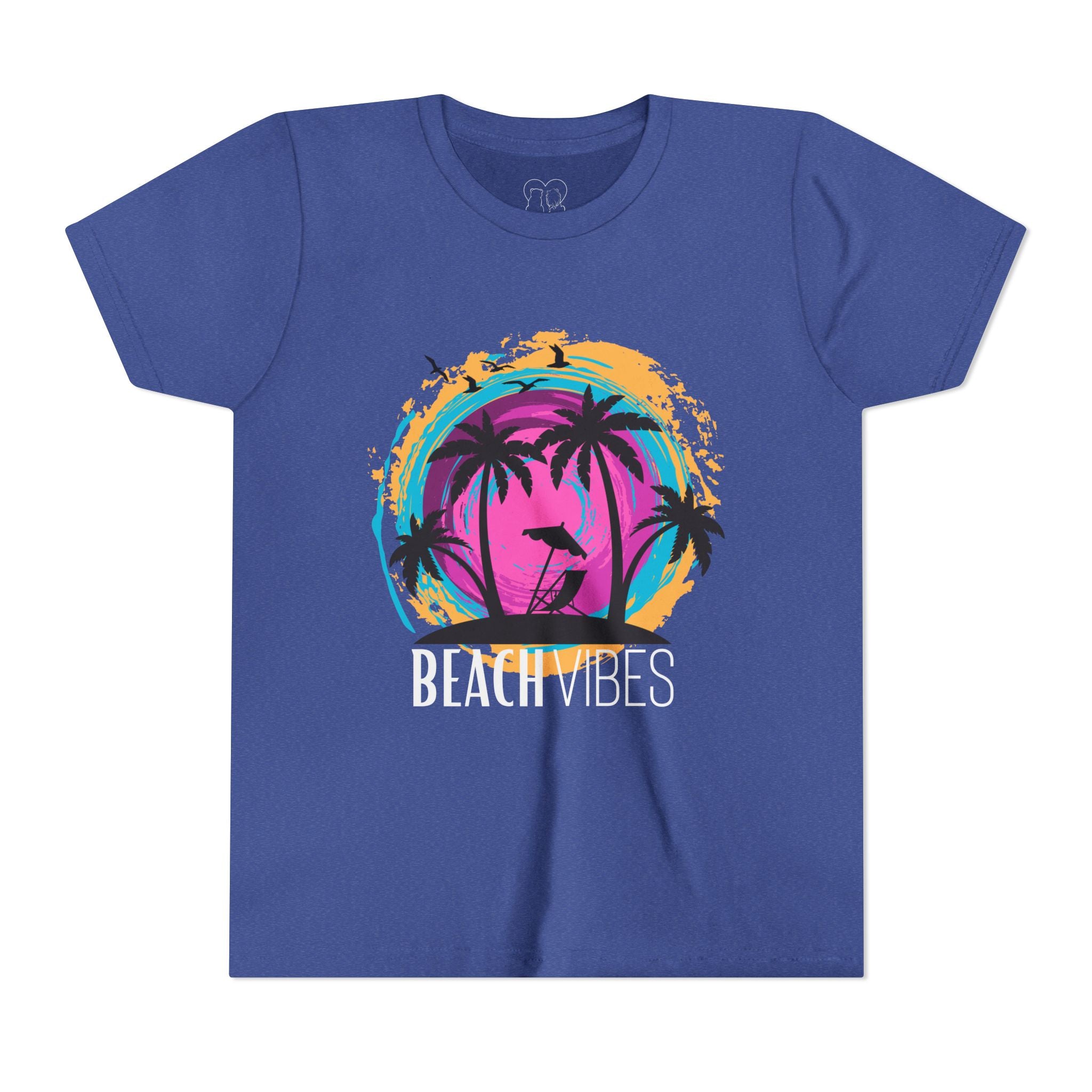 Kids "Beach Vibes" Short Sleeve Tee