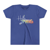 Kids "Hello Spring" Short Sleeve Tee