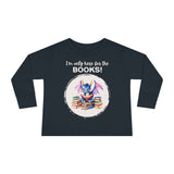 Toddler "Books" Long Sleeve Tee