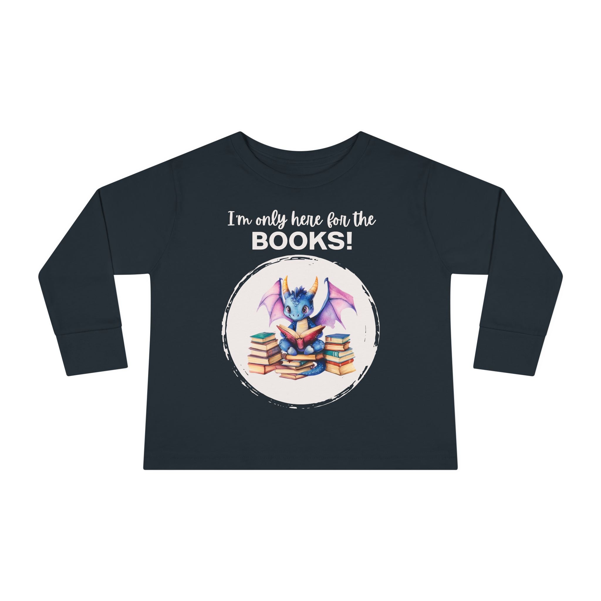 Toddler "Books" Long Sleeve Tee