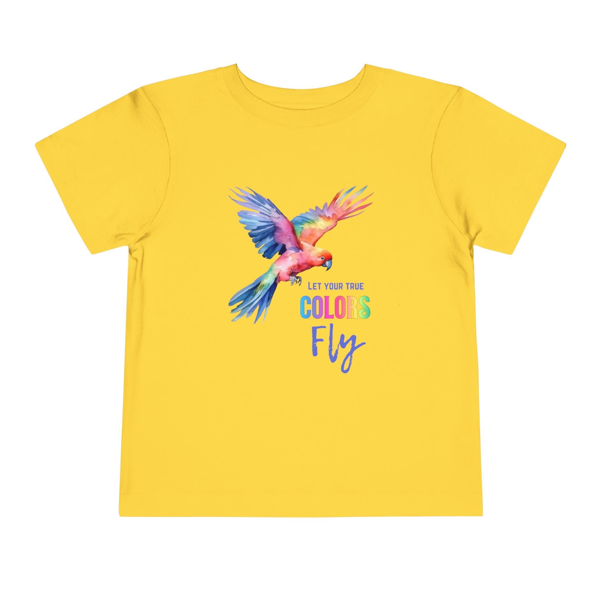 Toddler "True Colors" Short Sleeve Tee