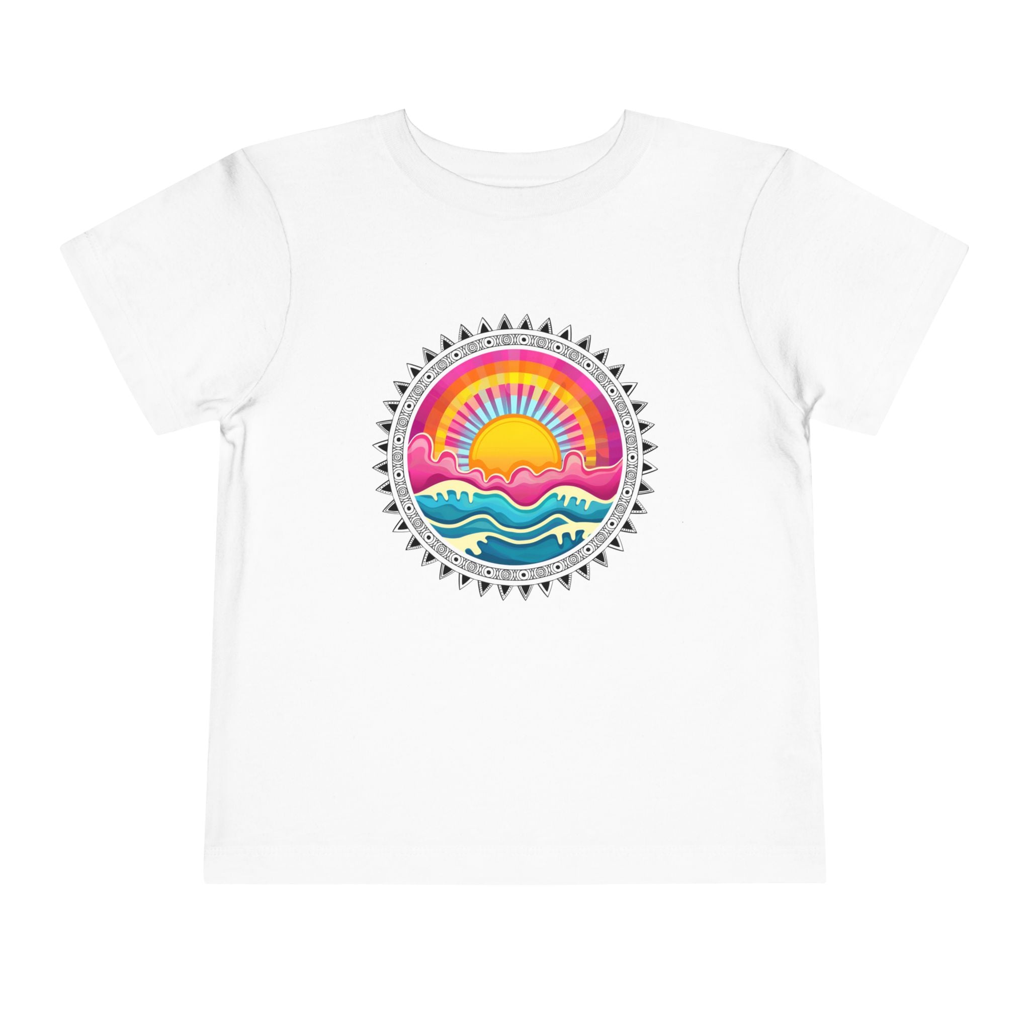 Toddler "Pacific Sunrise" Short Sleeve Tee