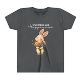 Kids "Flowers are Happiness" VALENTINA Short Sleeve Tee