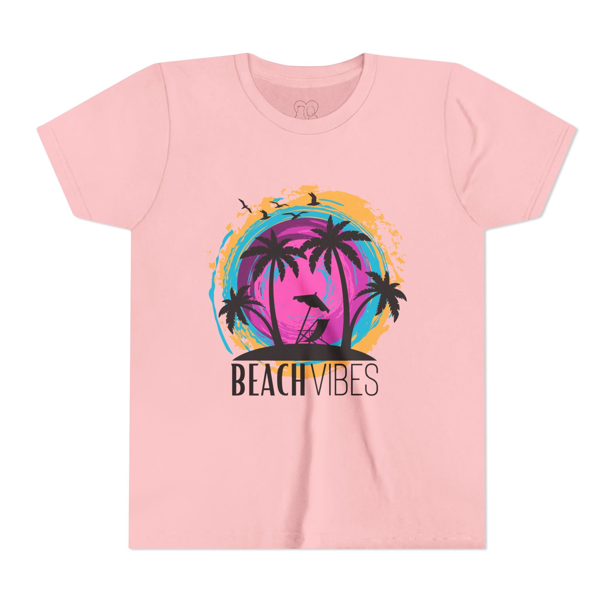 Kids "Beach Vibes" Short Sleeve Tee