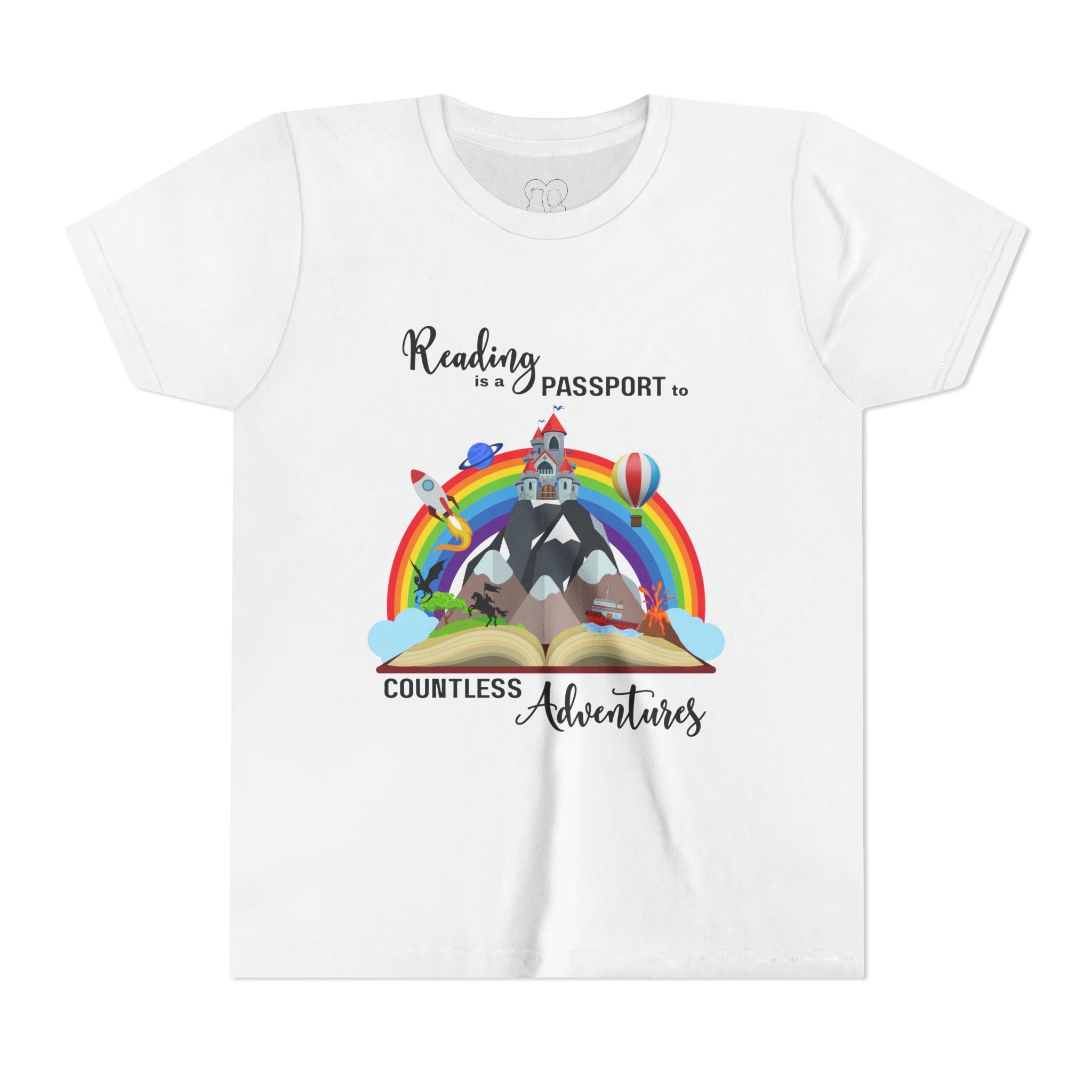 Kids "Reading" Short Sleeve Tee