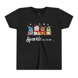 "Sparkle all the Way" Kids Short Sleeve Tee