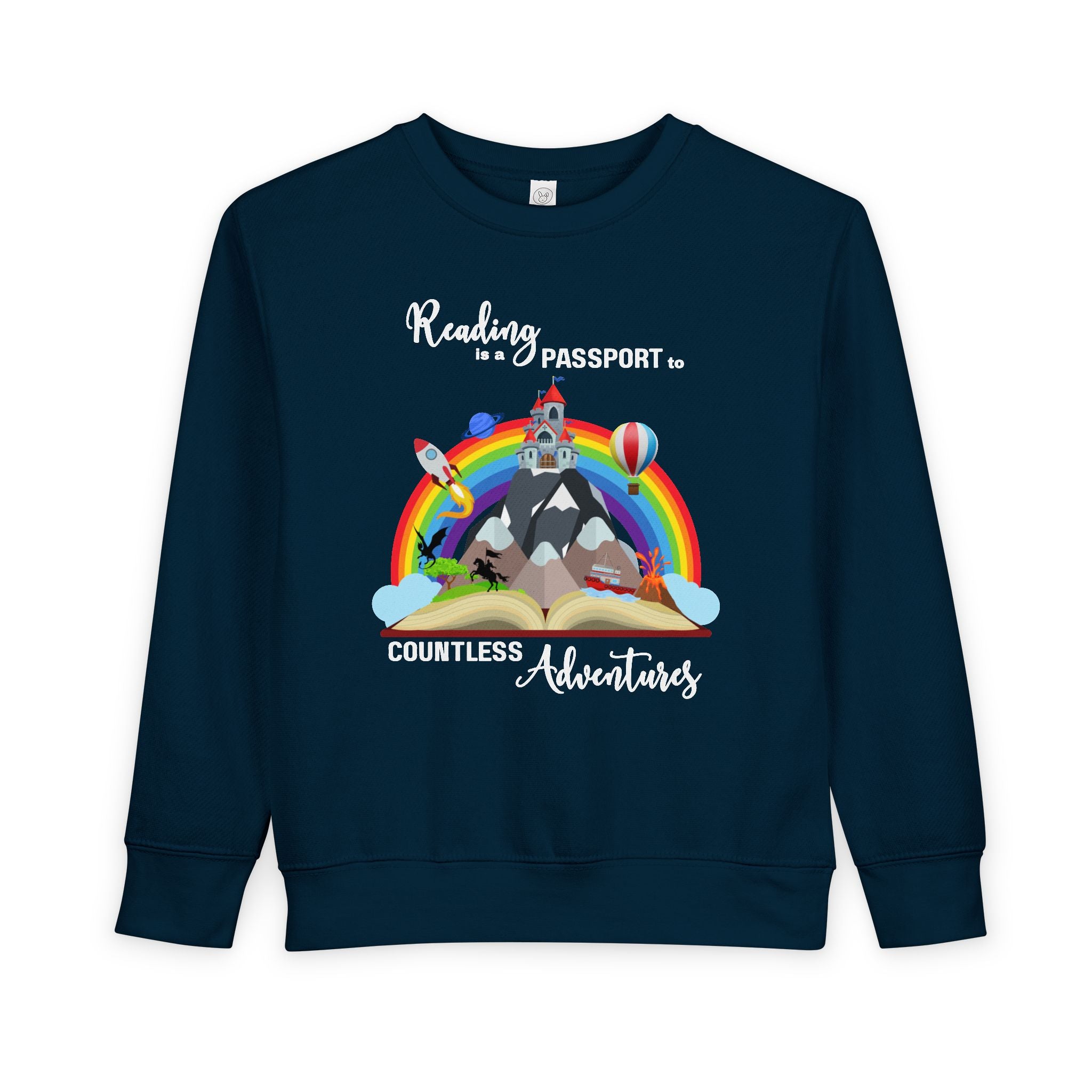 Toddler "Reading" Sweatshirt