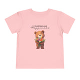 Toddler "Flowers are Happiness" URSA Short Sleeve Tee