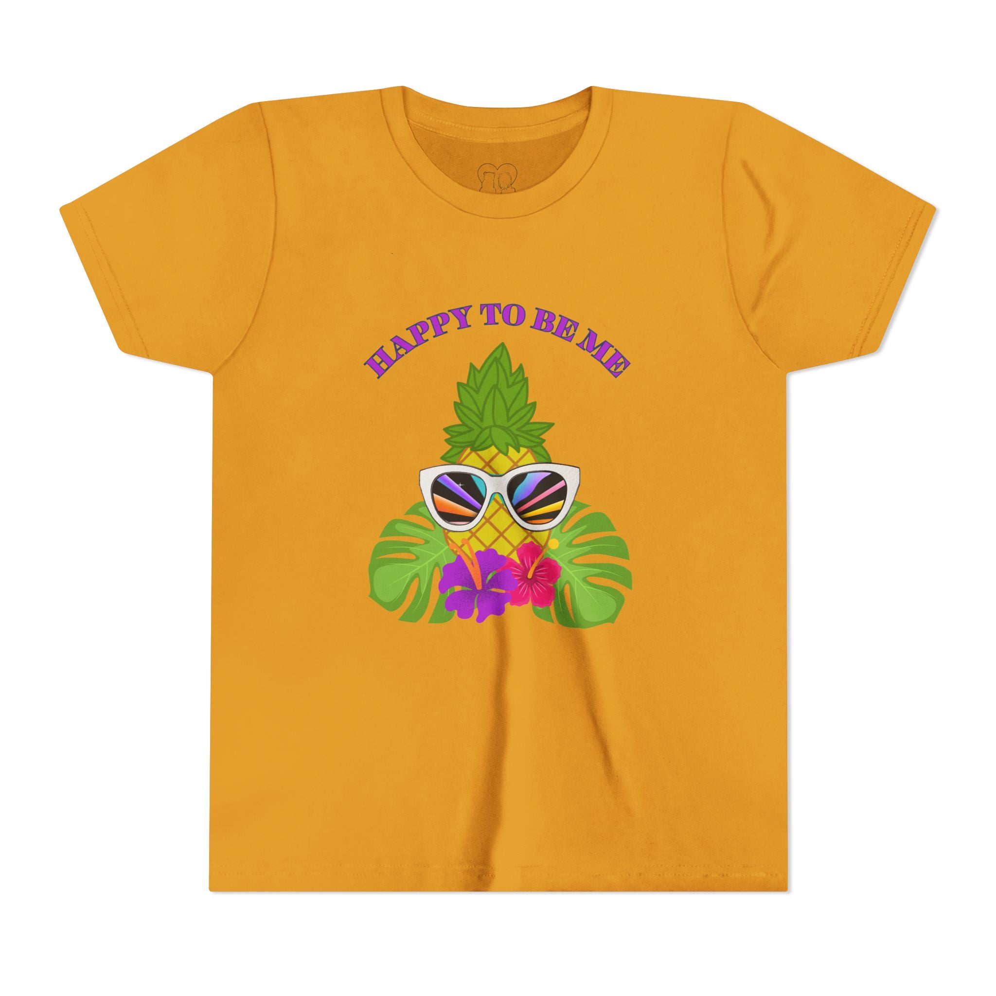Kids "Happy to be Me" Short Sleeve Tee