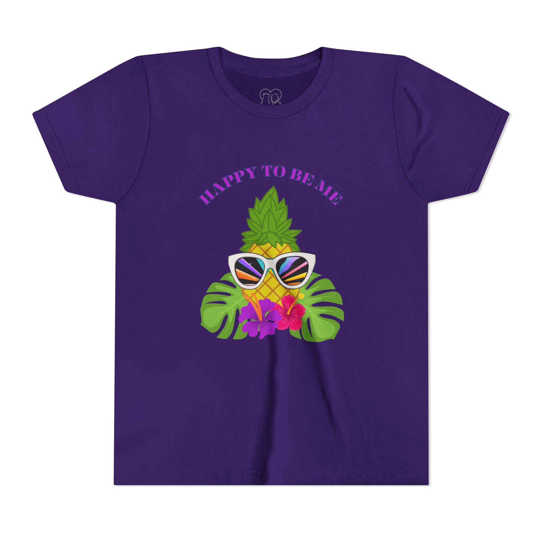 Kids "Happy to be Me" Short Sleeve Tee