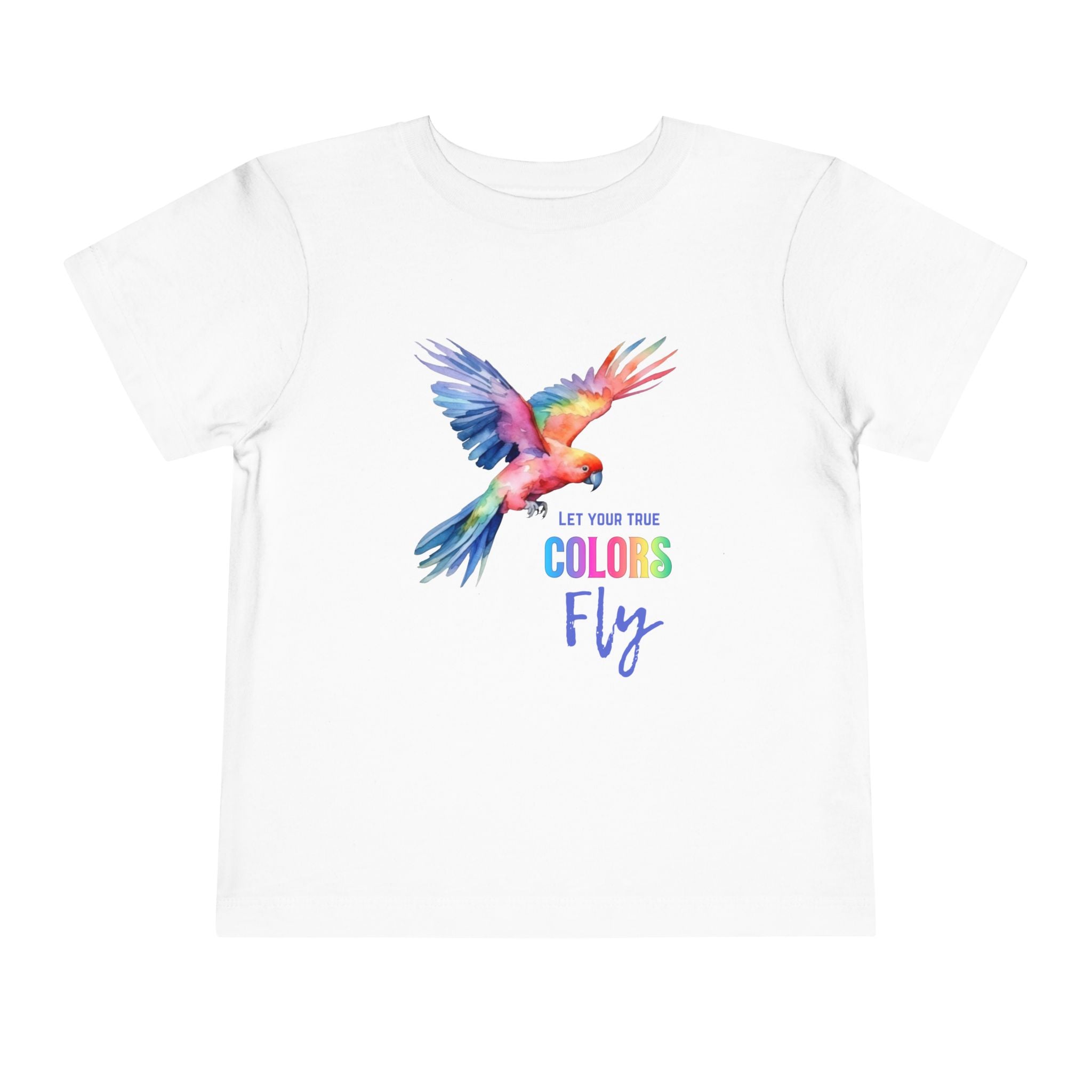 Toddler "True Colors" Short Sleeve Tee