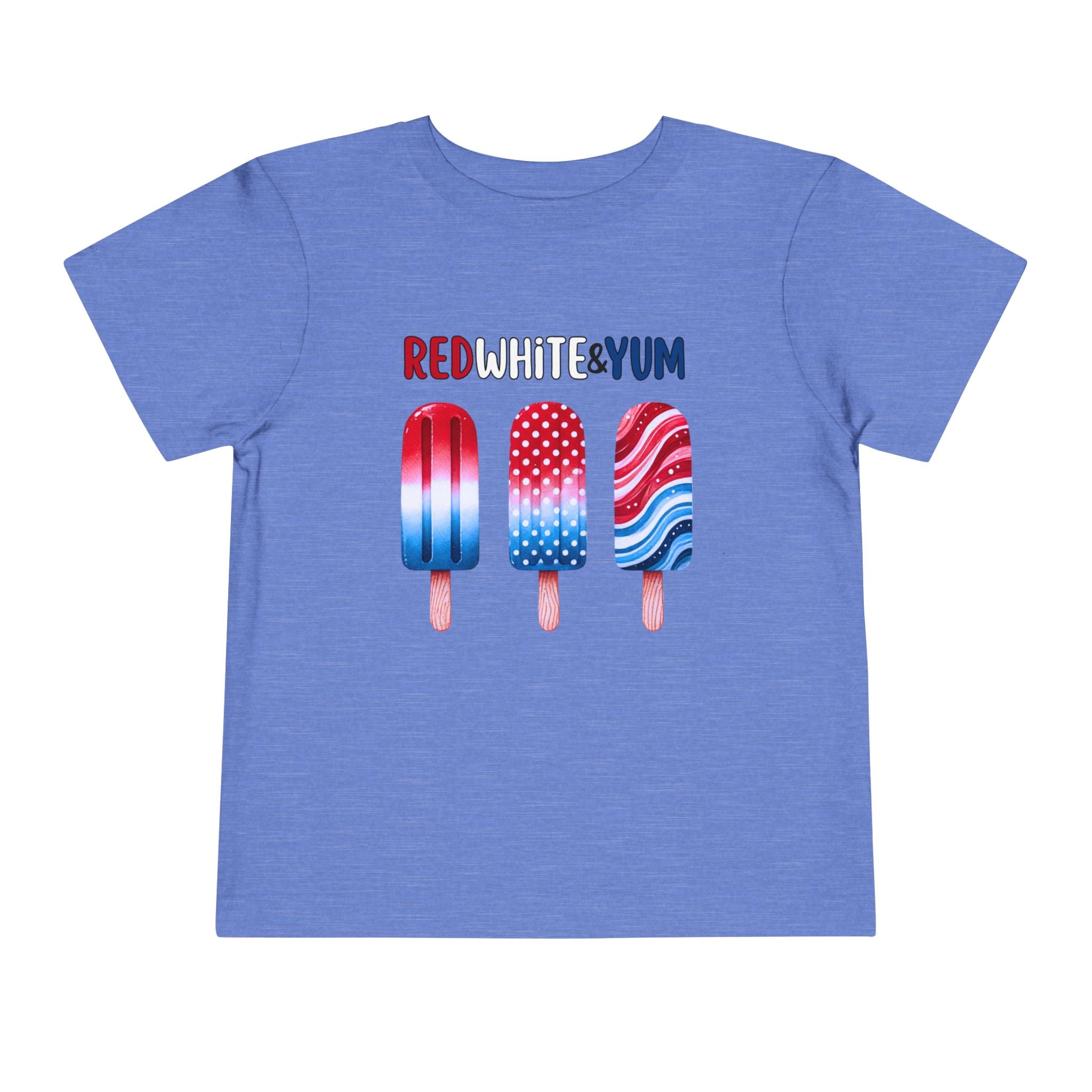 Toddler "Red White & Yum" Short Sleeve Tee