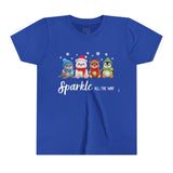 "Sparkle all the Way" Kids Short Sleeve Tee