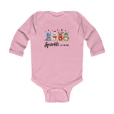 "Sparkle" Baby Long Sleeve Bodysuit