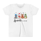 "Sparkle all the Way" Kids Short Sleeve Tee