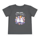Toddler "Toil & Trouble" Sister Sibling Short Sleeve Tee