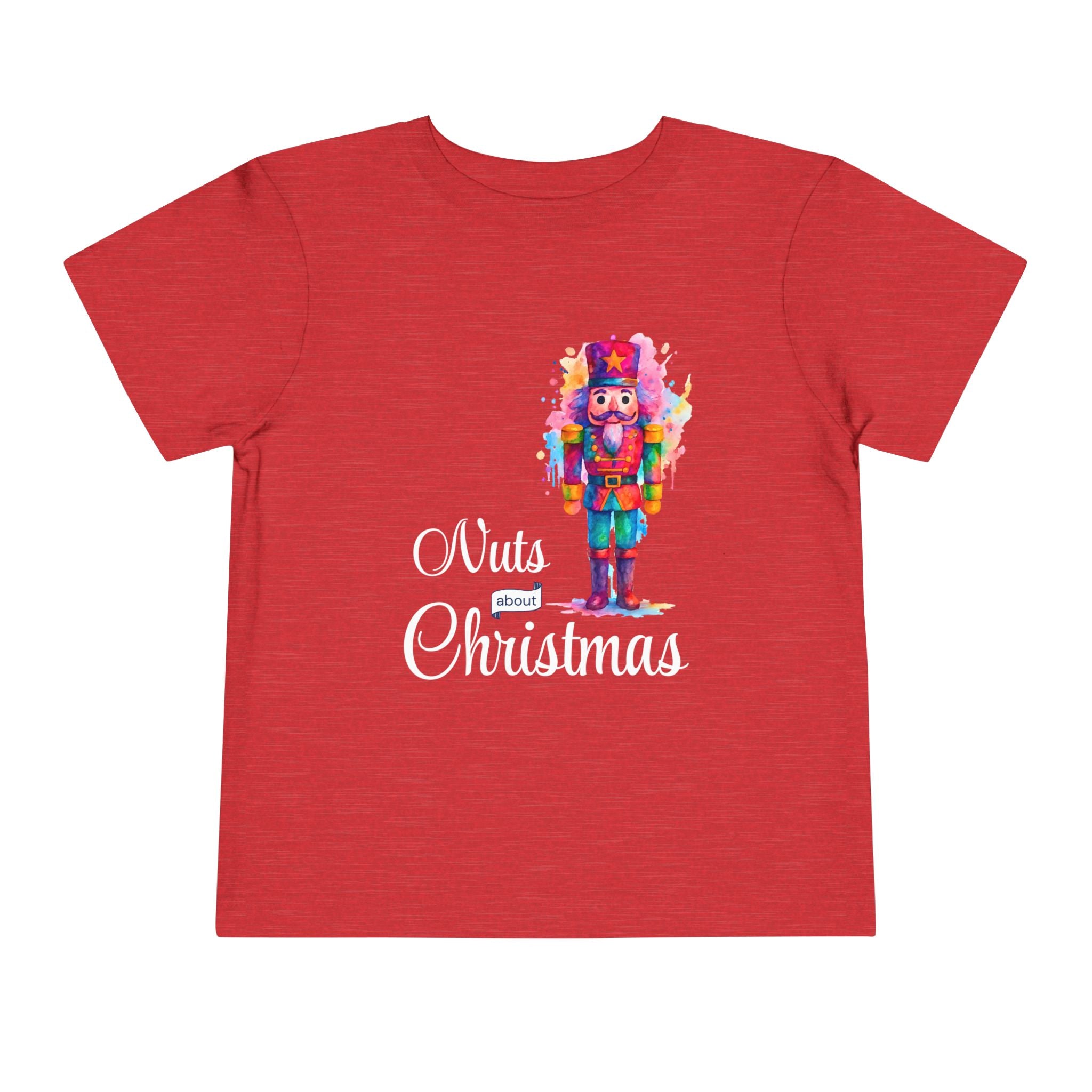 "Nuts about Christmas" Toddler Short Sleeve Tee