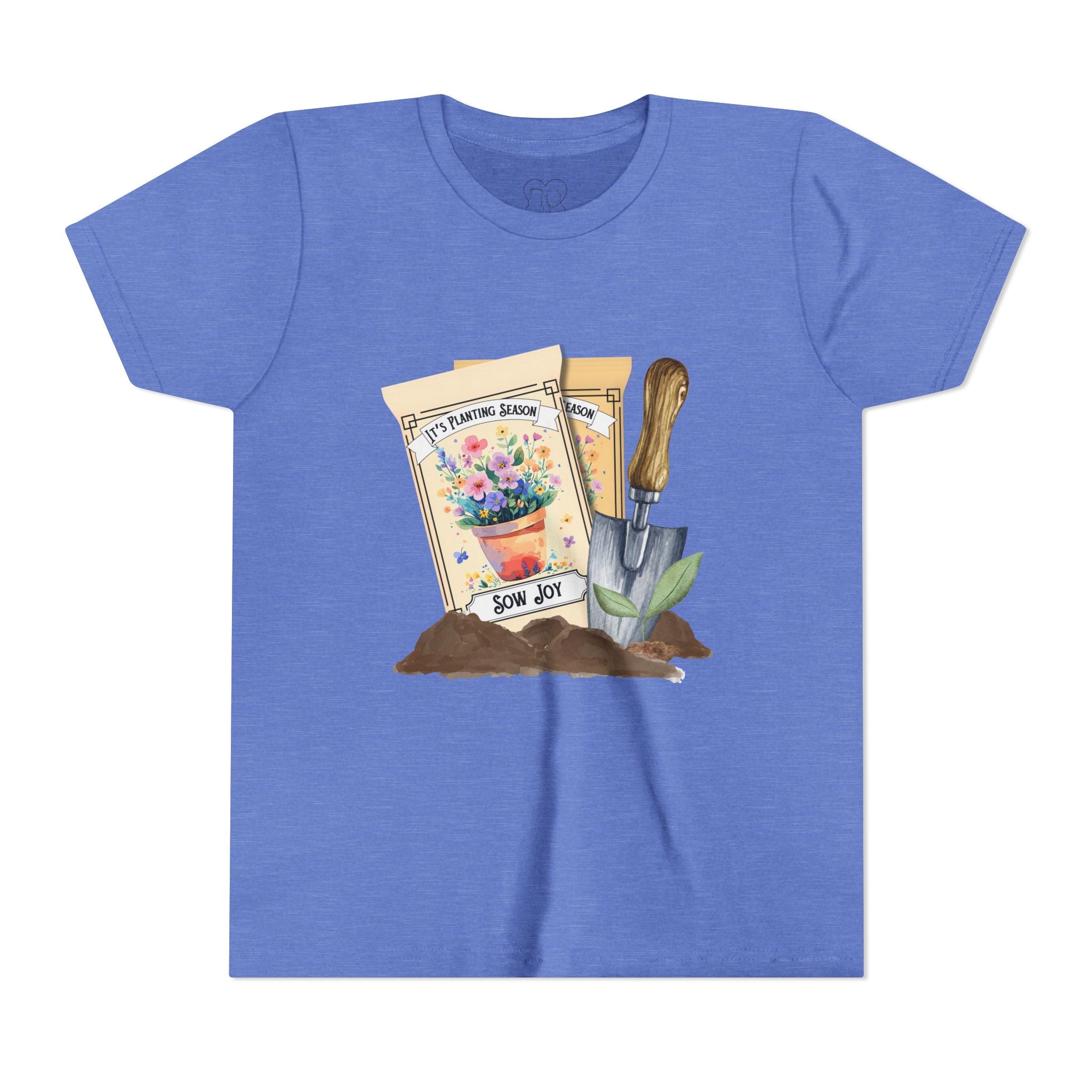 Kids "Sow Joy" Seed Packet Short Sleeve Tee