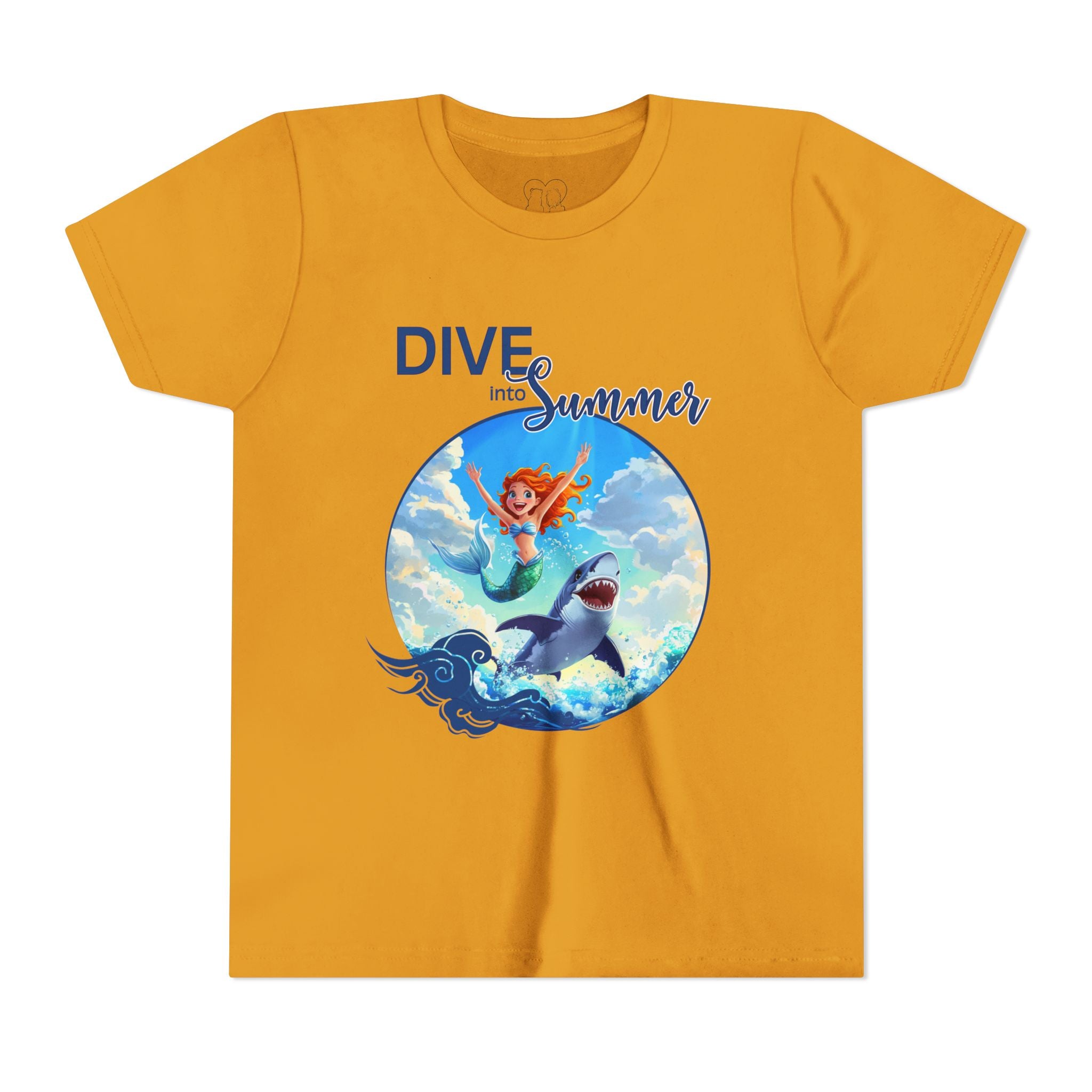 Kids "Mermaid Dive" Short Sleeve Tee