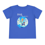 Toddler Merboy "Dive into Summer" Short Sleeve Tee