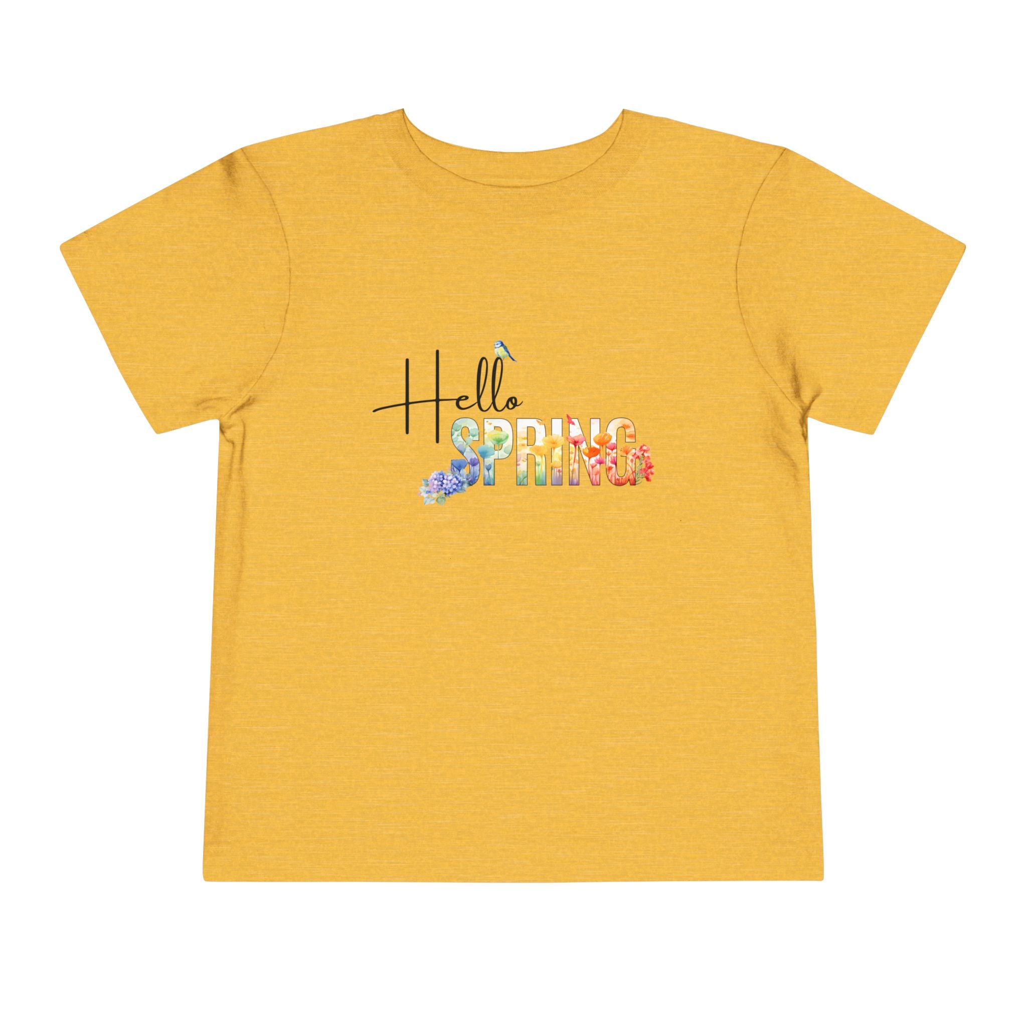 Toddler "Hello Spring" Short Sleeve Tee