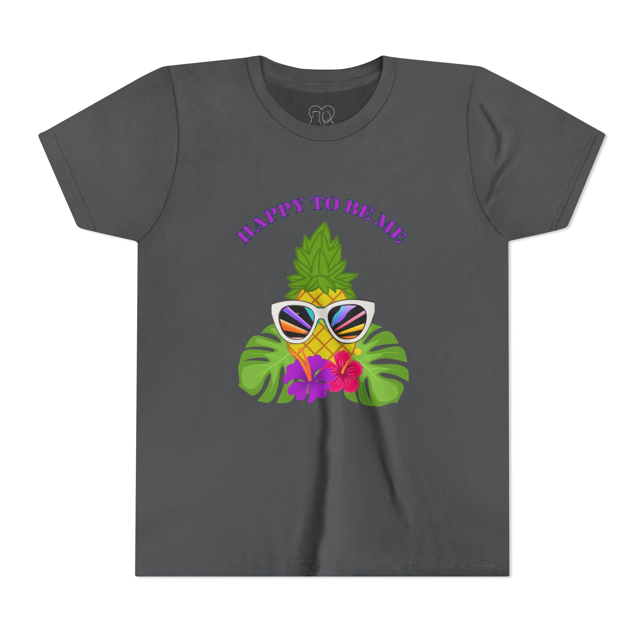 Kids "Happy to be Me" Short Sleeve Tee