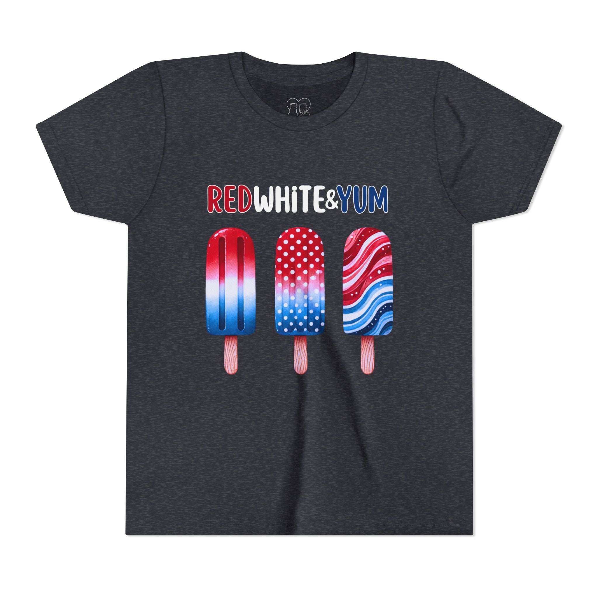 Kids "Red White & Yum" Short Sleeve Tee
