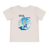Toddler Merboy "Dive into Summer" Short Sleeve Tee