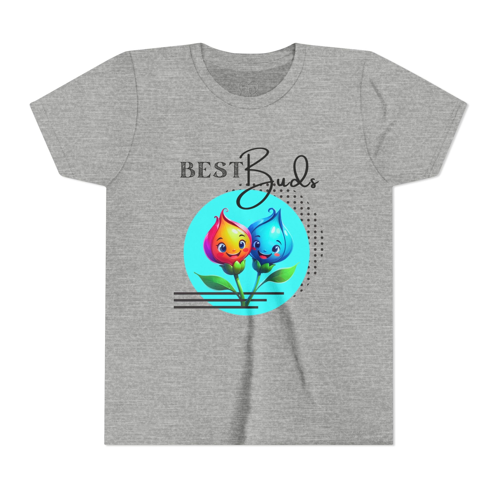 Kids "Best Buds" Deco Teal Short Sleeve Tee