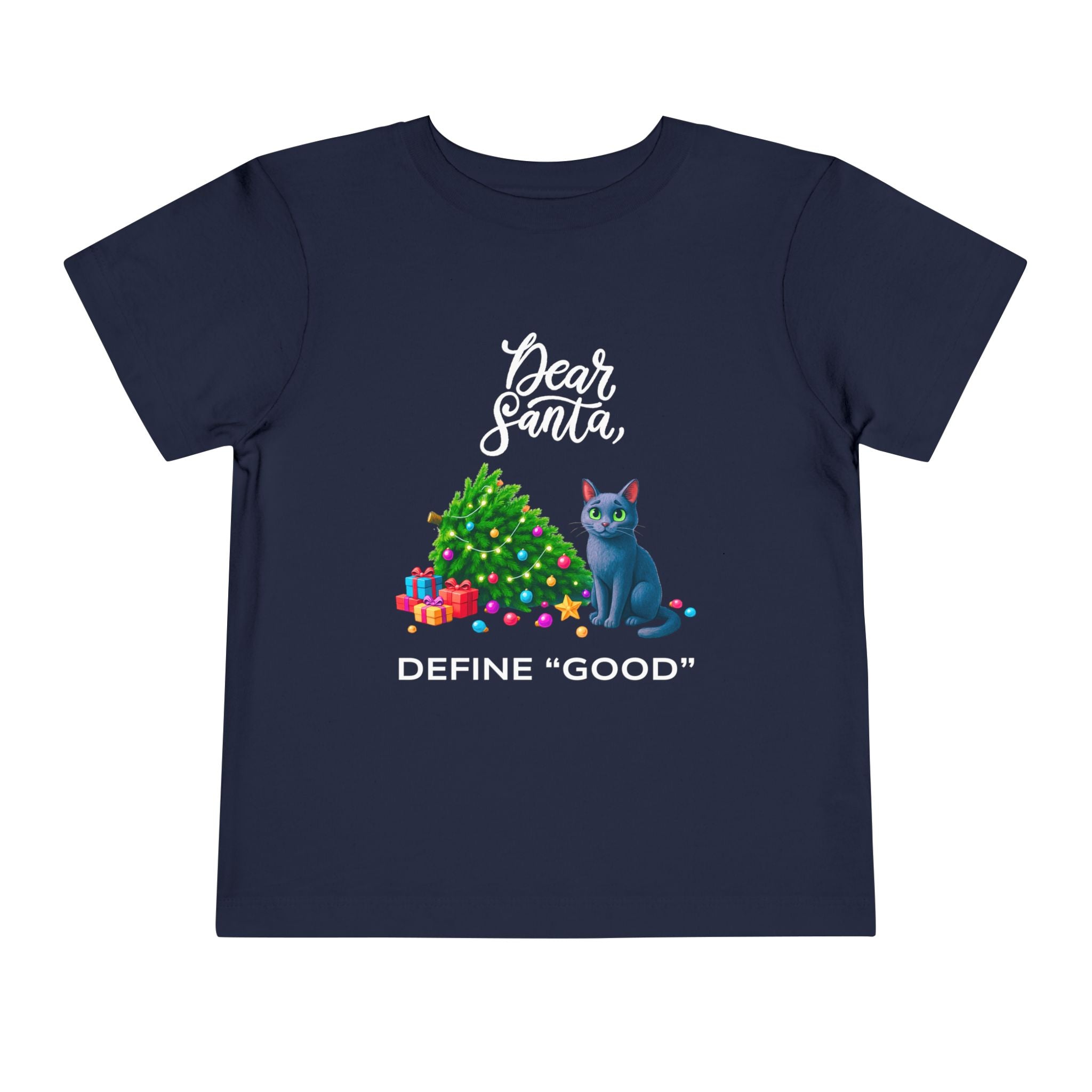 "Dear Santa" Toddler Short Sleeve Tee
